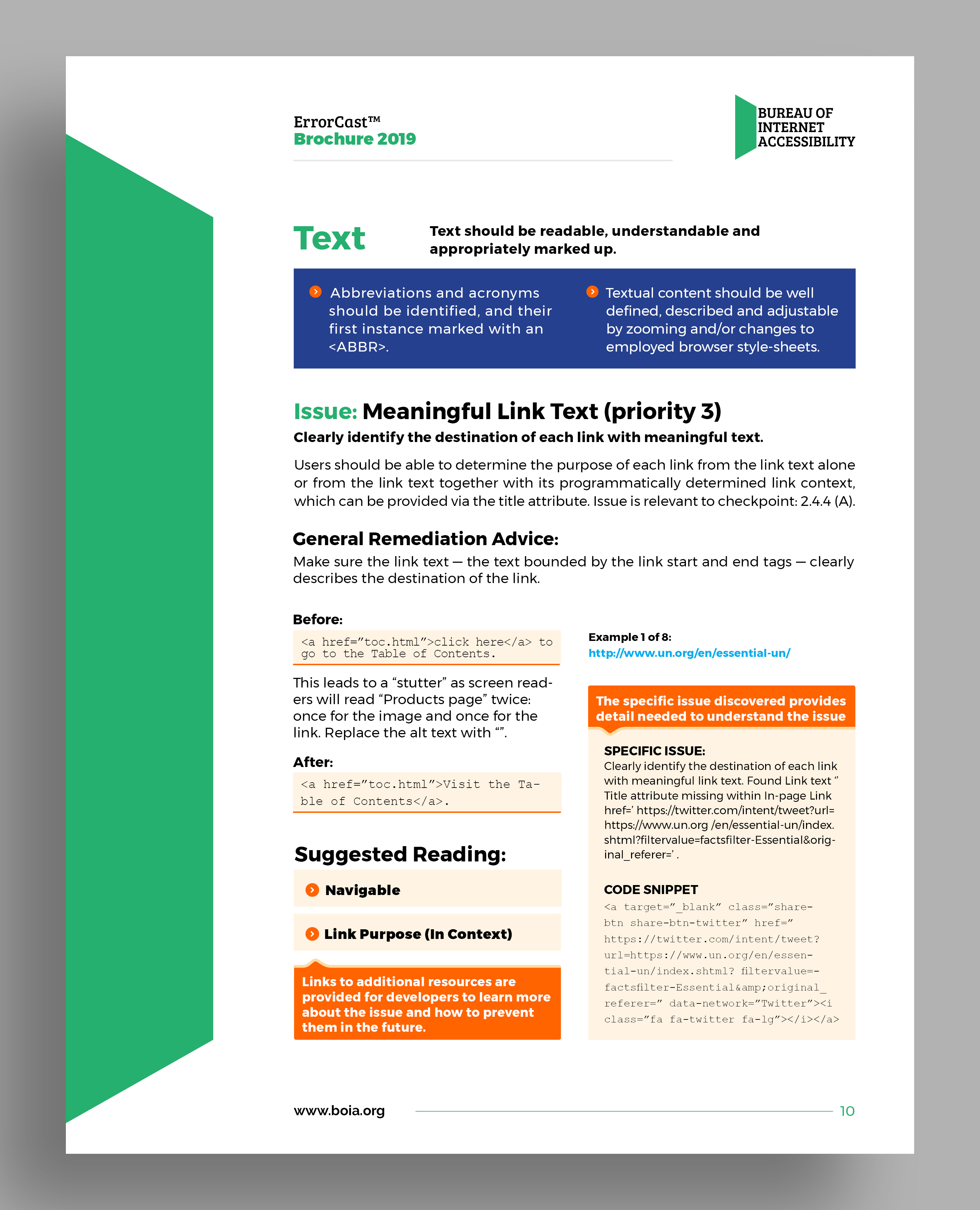 Diseño de Brochure por Pixelon Studio para Accessibility Now | Diseño #21920645