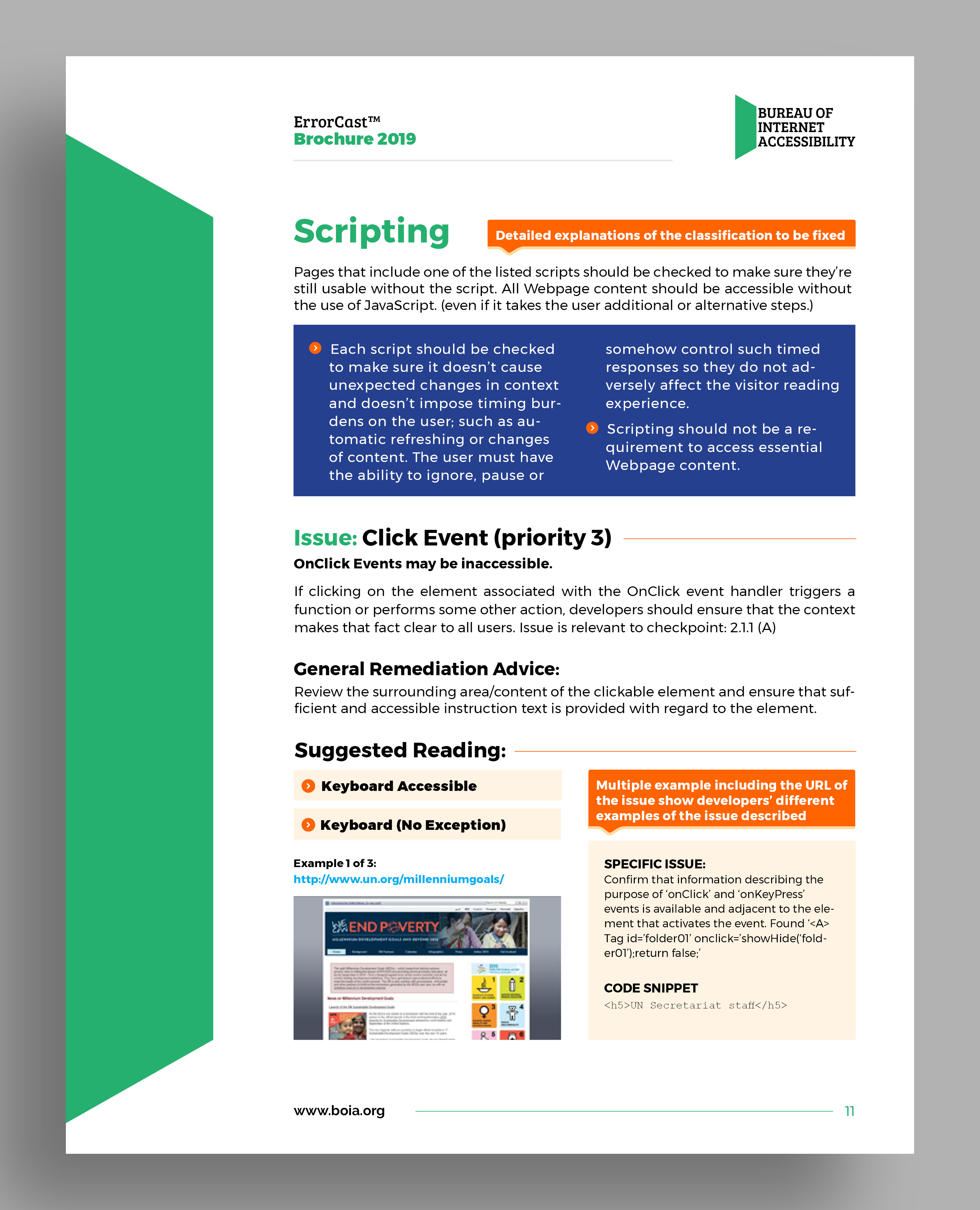 Diseño de Brochure por Pixelon Studio para Accessibility Now | Diseño #21920655