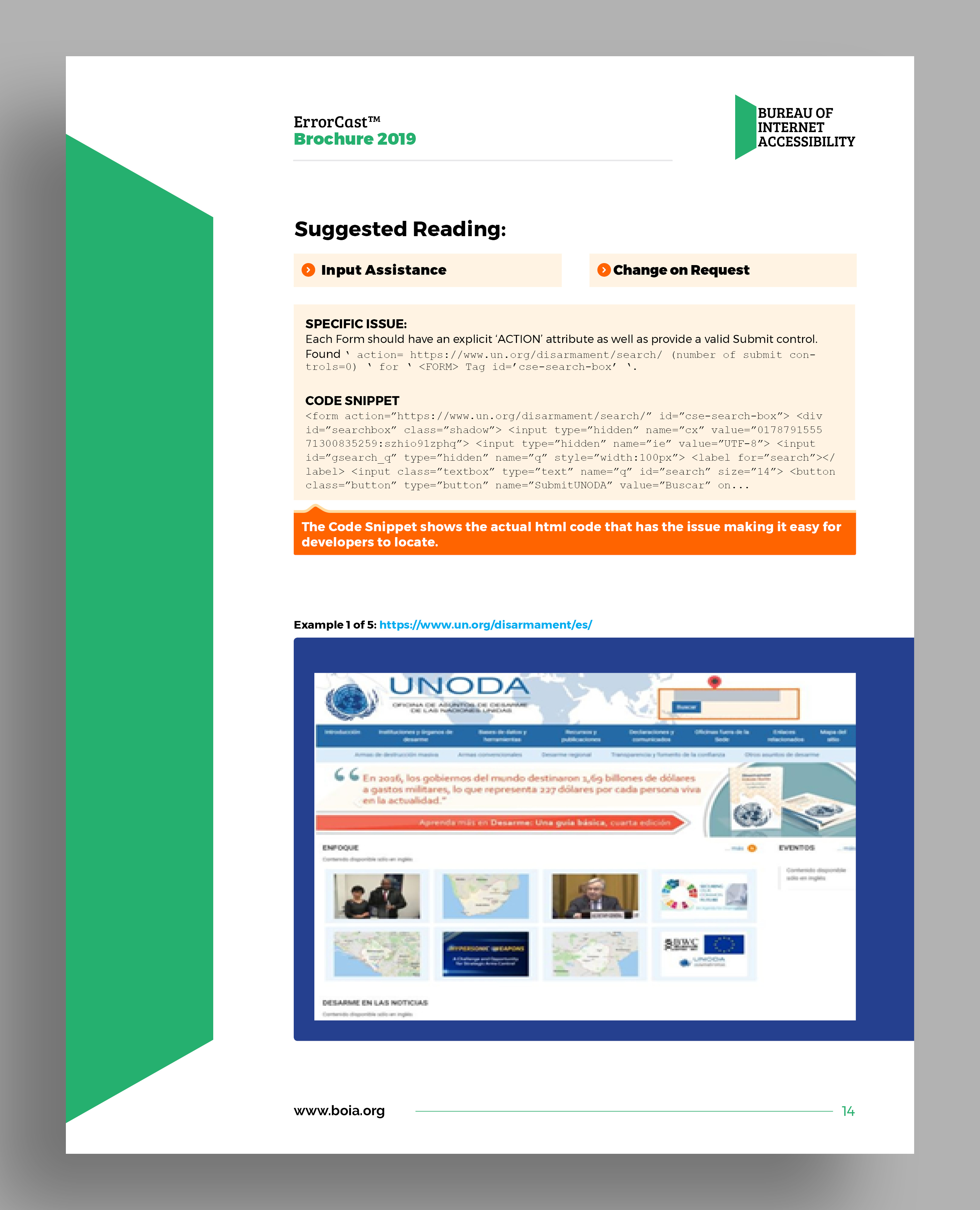 Diseño de Brochure por Pixelon Studio para Accessibility Now | Diseño #21920725