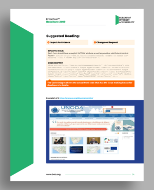 Diseño de Brochure por Pixelon Studio para Accessibility Now | Diseño: #21920725