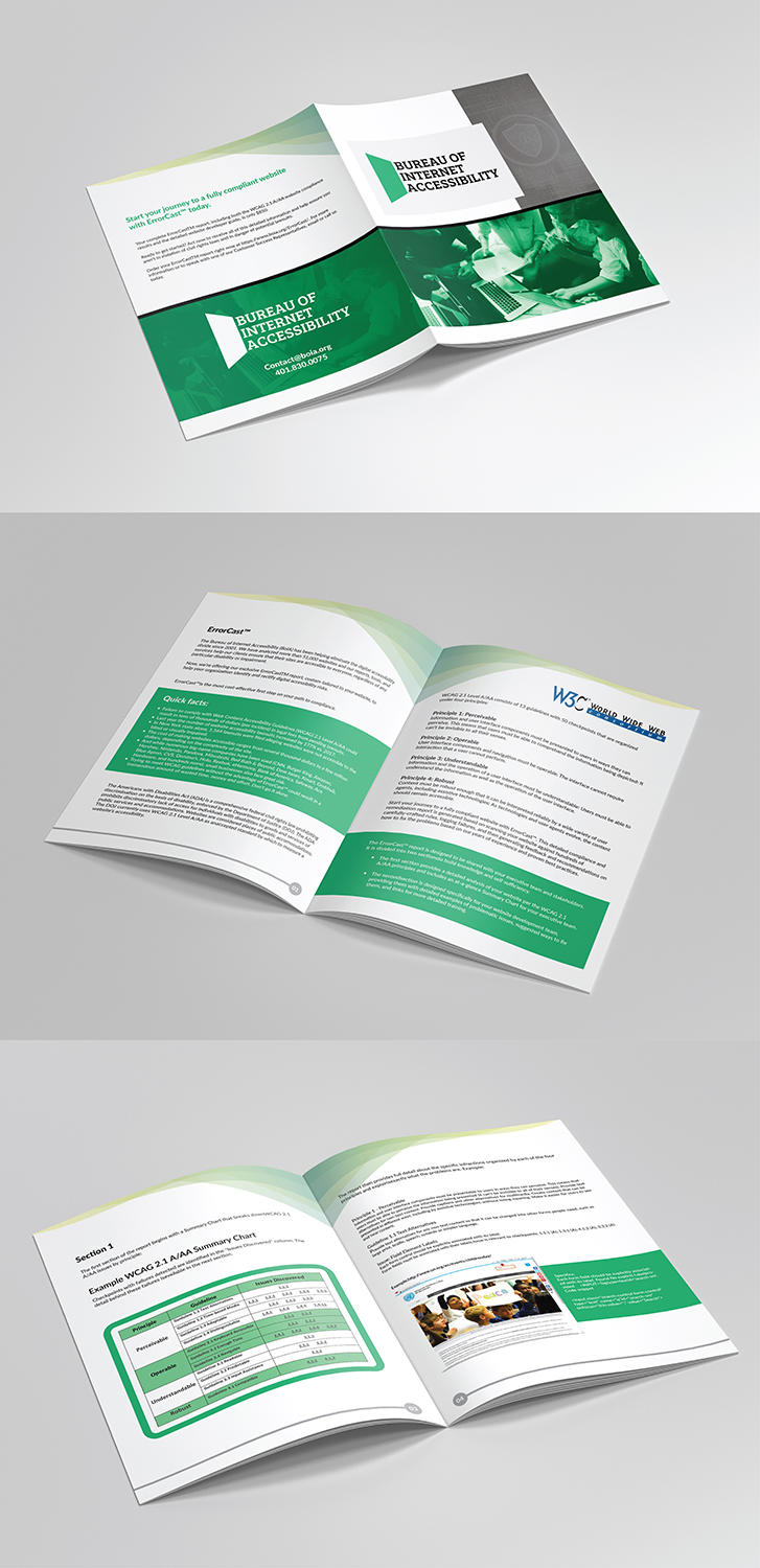 Diseño de Brochure por Deziners Zone para Accessibility Now | Diseño #21708772
