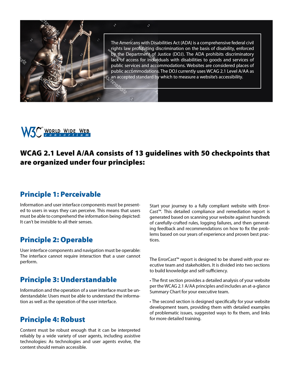 Diseño de Brochure por Svetlin Angelov para Accessibility Now | Diseño #21732276