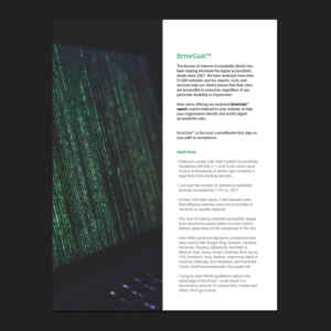 Brochure Design by banedsgn for Accessibility Now | Design: #21712340