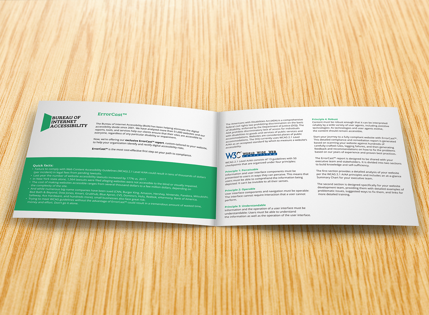 Design de Brochure par barinix pour Accessibility Now | Design #21772791