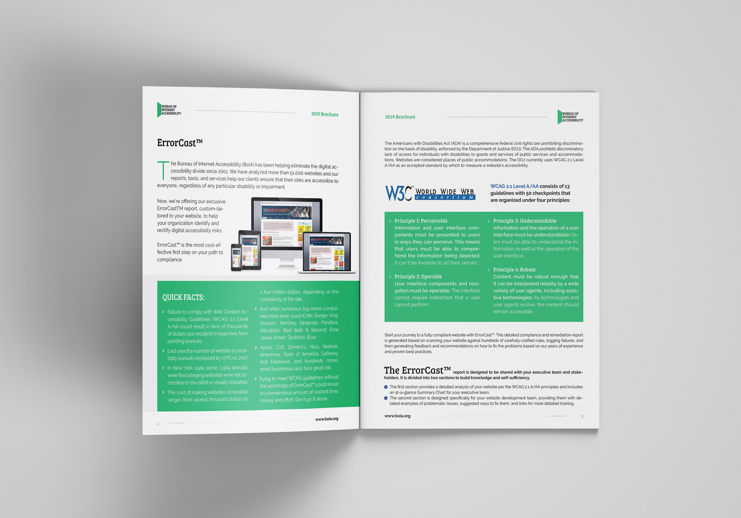 Diseño de Brochure por Snail para Accessibility Now | Diseño #21730877