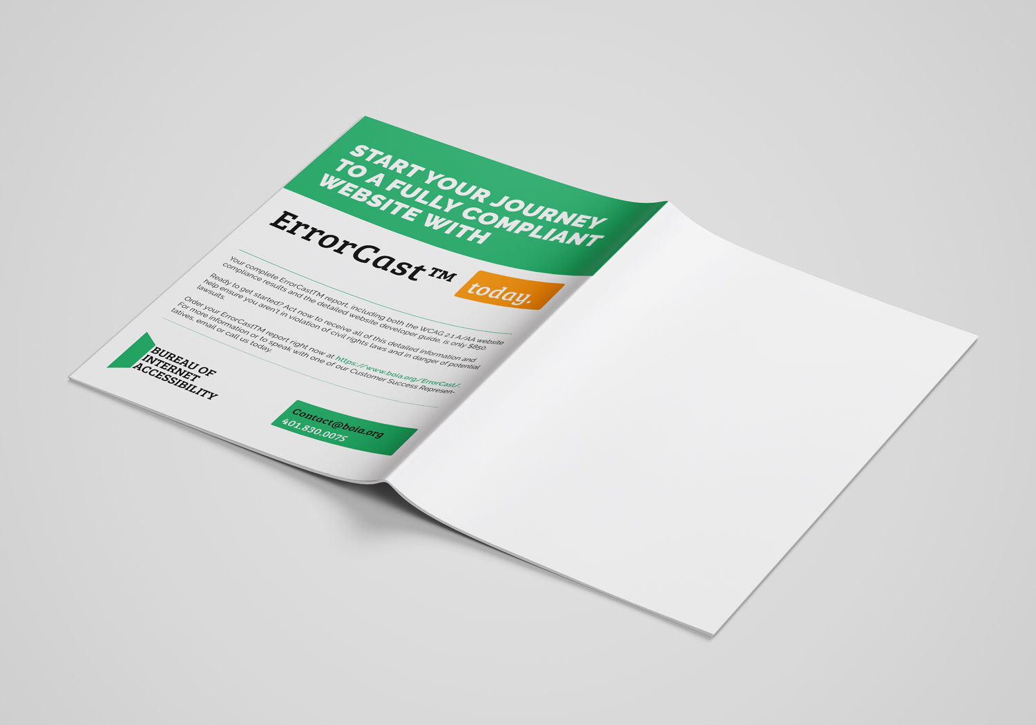Brochure Design by Snail for Accessibility Now | Design #21779136