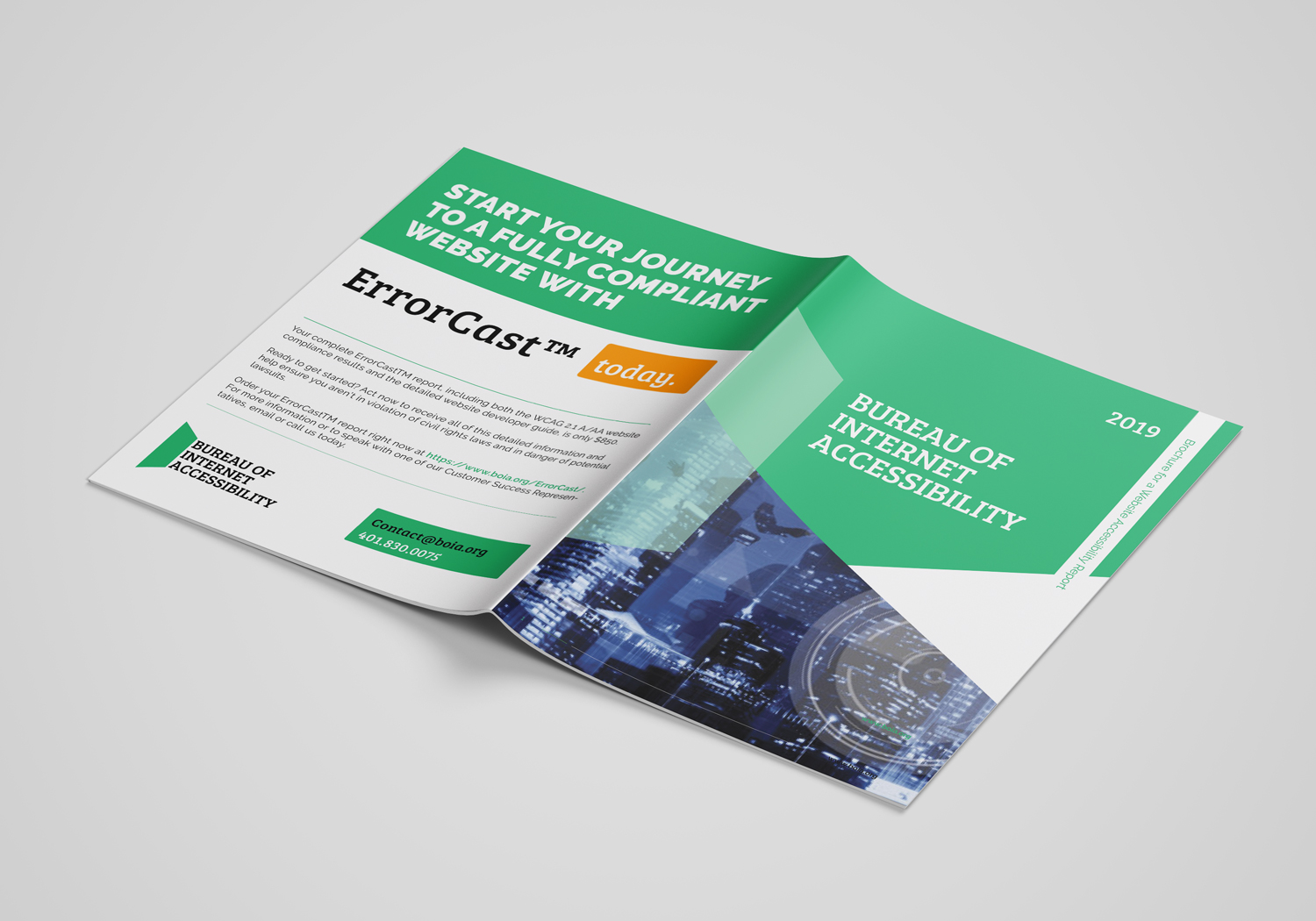 Diseño de Brochure por Snail para Accessibility Now | Diseño #21779422