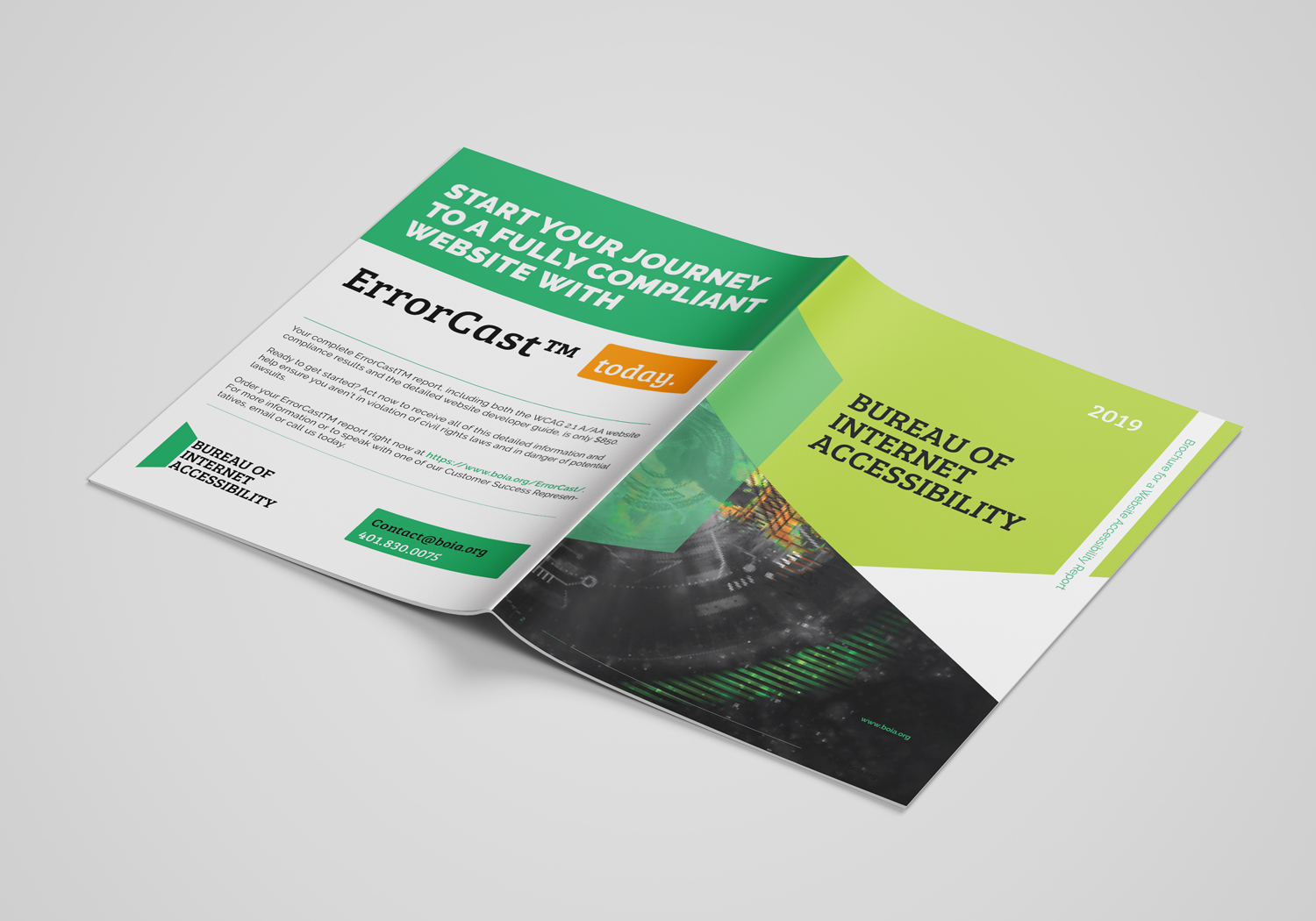 Brochure Design by Snail for Accessibility Now | Design #21779423