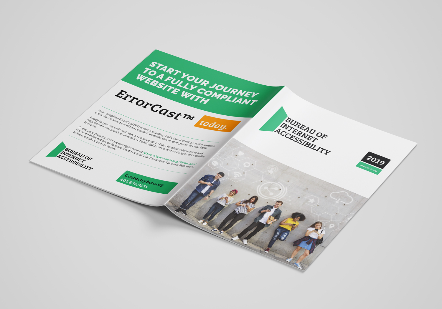 Brochure Design by Snail for Accessibility Now | Design #21779424