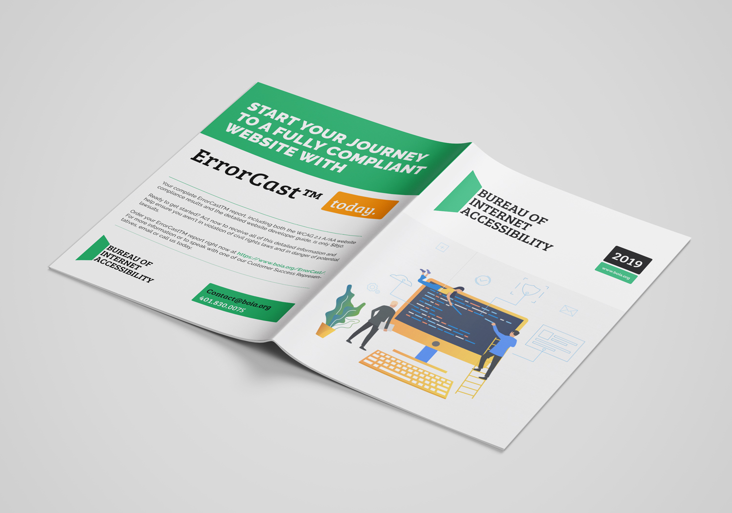Brochure Design by Snail for Accessibility Now | Design #21779442