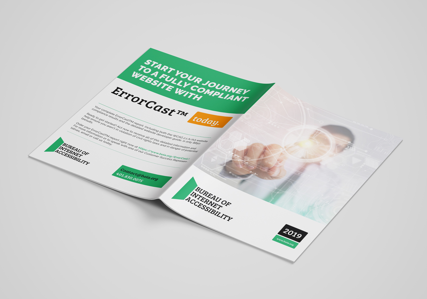 Diseño de Brochure por Snail para Accessibility Now | Diseño #21779443