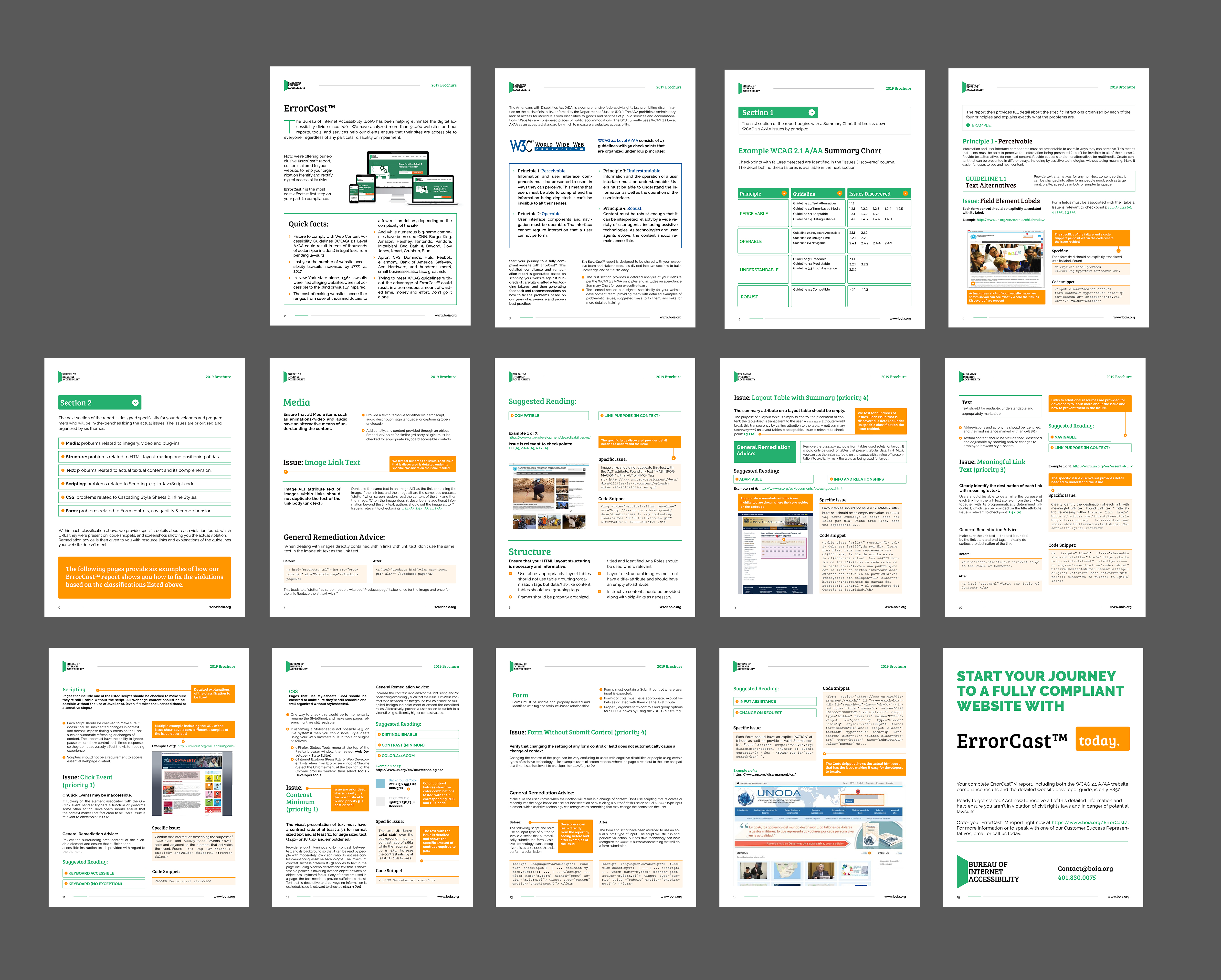 Diseño de Brochure por Snail para Accessibility Now | Diseño #21781514
