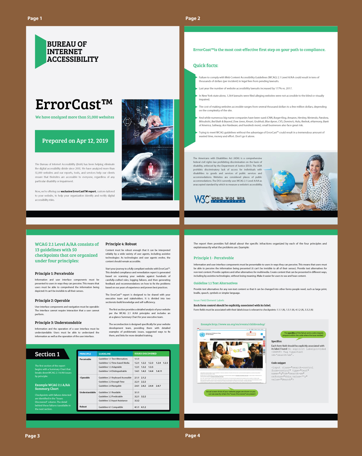Brochure Design by meet007 for Accessibility Now | Design #21807379