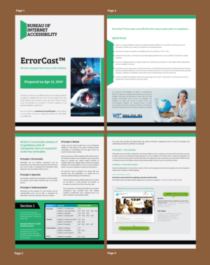 Broschüren-Design von meet007 für Accessibility Now | Design: #21807379