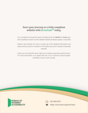 Brochure Design by Azmat-ullah for Accessibility Now | Design: #21738749