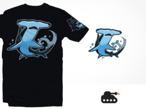 Fishing apparel to match my brand | T-shirt Design by ArtTank