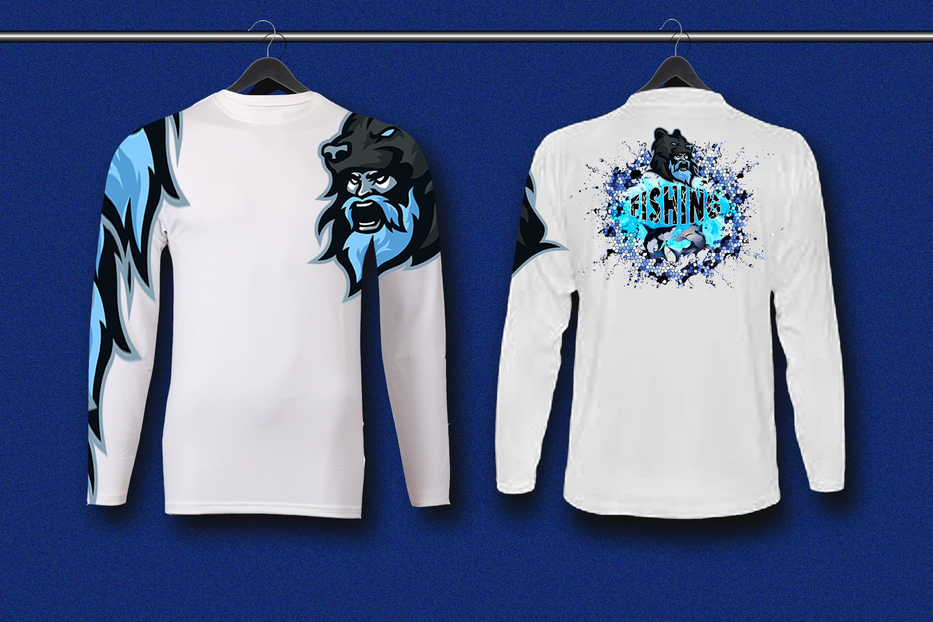Design de T-shirt par Suman Charania pour Berserker Rods | Design #21726363