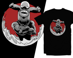Design de T-shirt par Tomi Ax pour Berserker Rods | Design : #21716508