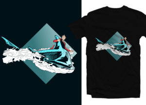 Design de T-shirt par Tomi Ax pour Berserker Rods | Design : #21747766