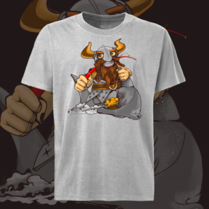 T-Shirt-Design von Eko_Crowded für Berserker Rods | Design #21732100