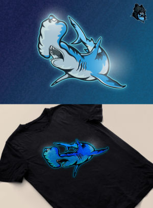 Fishing apparel to match my brand | Diseño de Camiseta por Elizaveta M