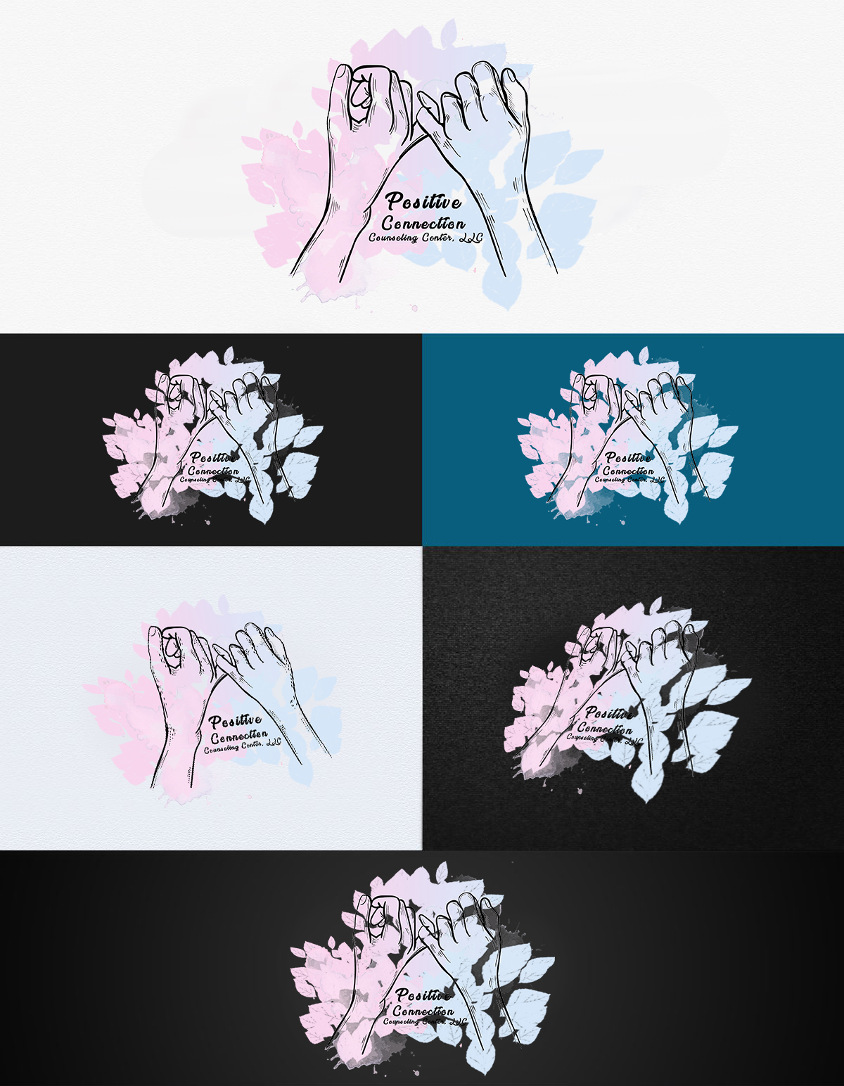 Logo Design by Chata for Positive Connection Counseling Center LLC | Design #21714772