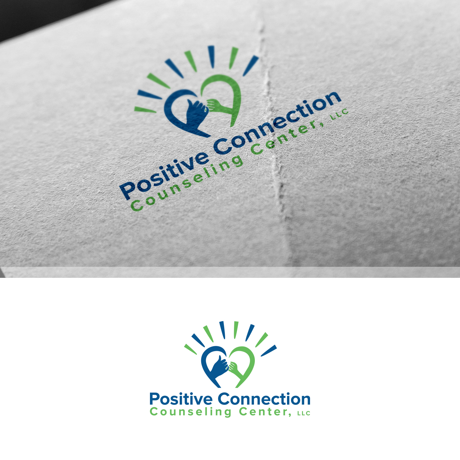 Diseño de Logo por Maxo-Biz para Positive Connection Counseling Center LLC | Diseño #21733917