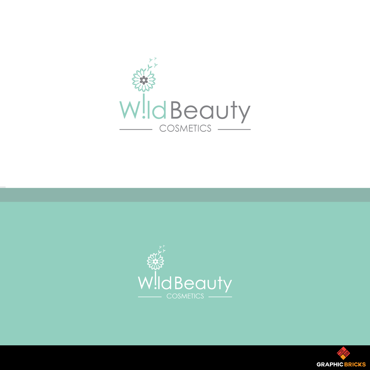 Logo Design by Graphic Bricks for Wild Beauty Cosmetics  | Design #21709619