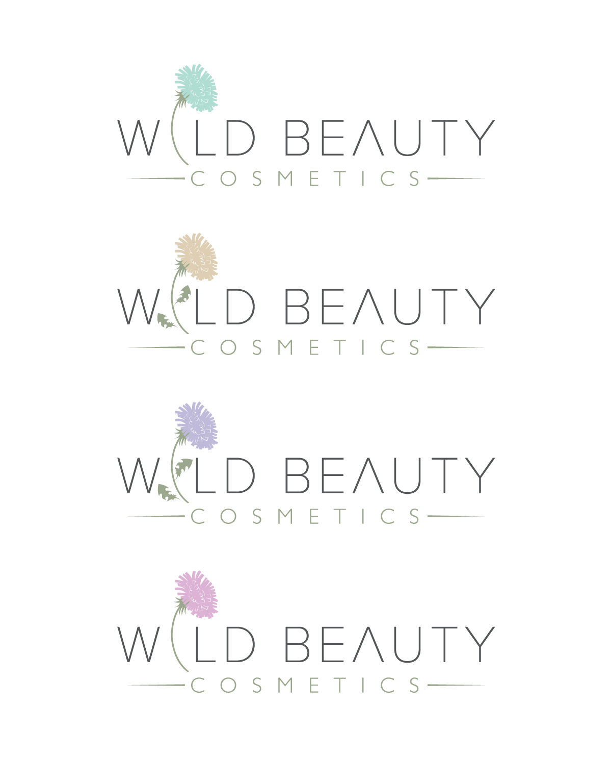 Logo Design by Wild Geek for Wild Beauty Cosmetics  | Design #21722363