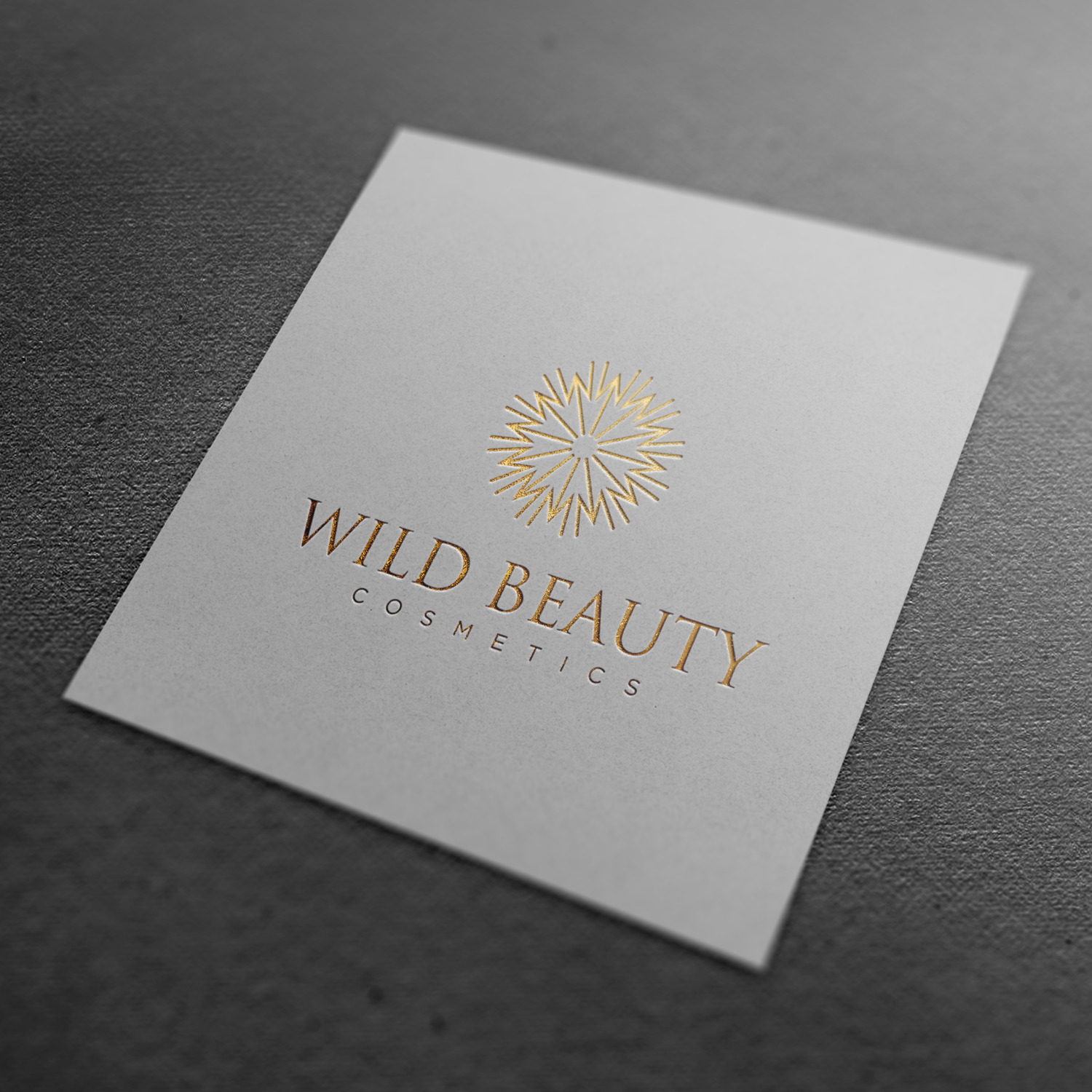 Logo Design by Paperfox Designs for Wild Beauty Cosmetics  | Design #21716736