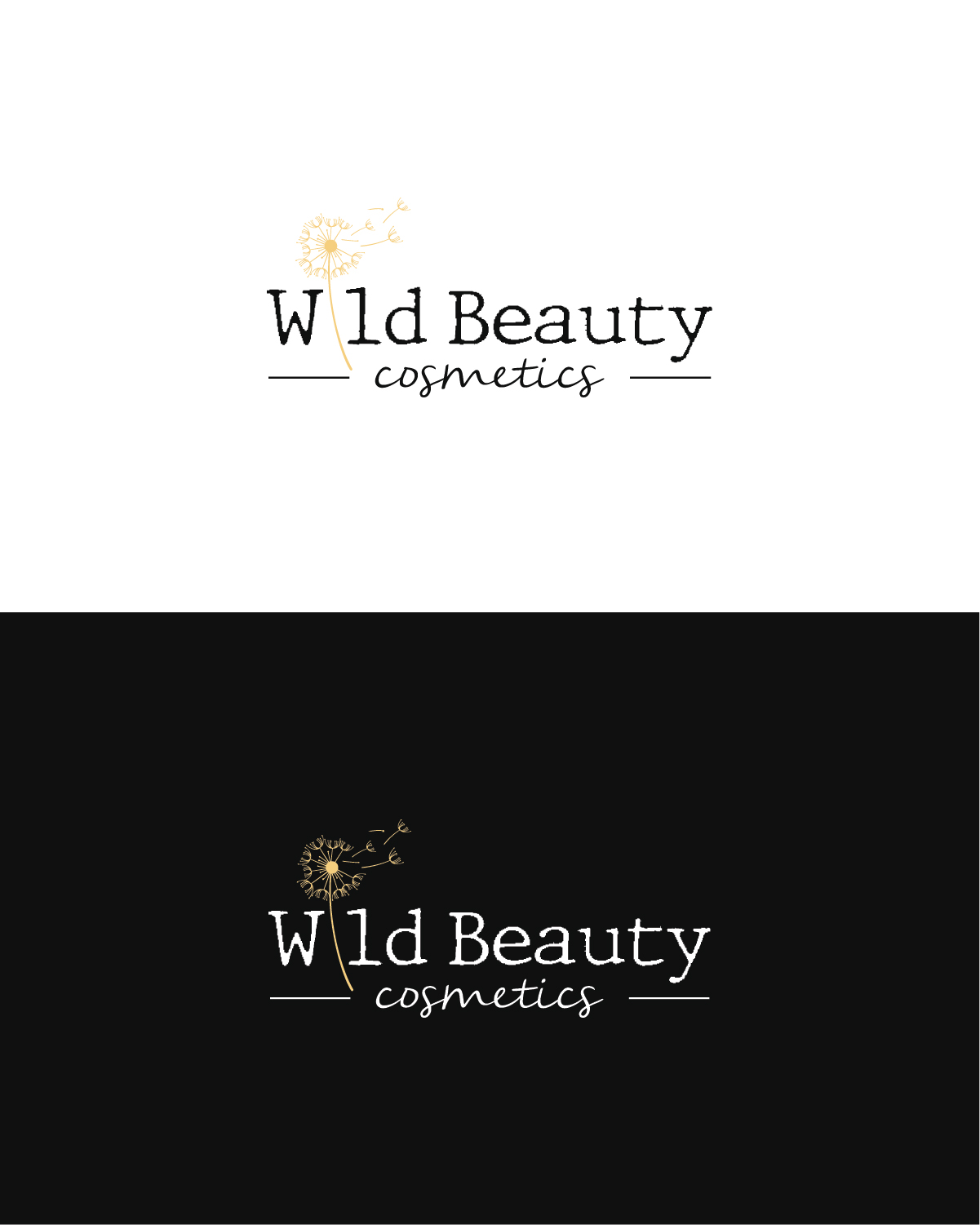 Logo Design by Maxo-Biz for Wild Beauty Cosmetics  | Design #21782969