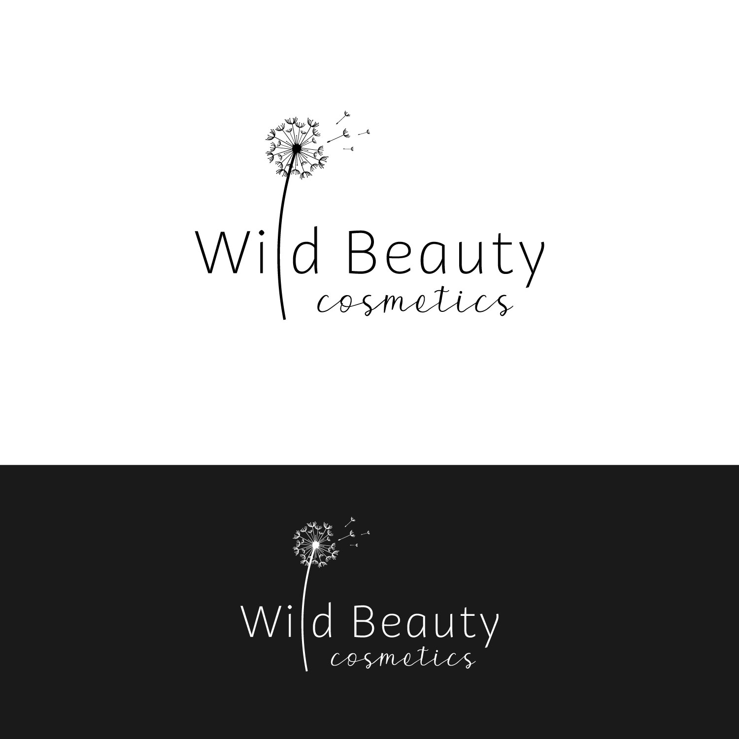 Diseño de Logo por Cactus Designs para Wild Beauty Cosmetics  | Diseño #21775606