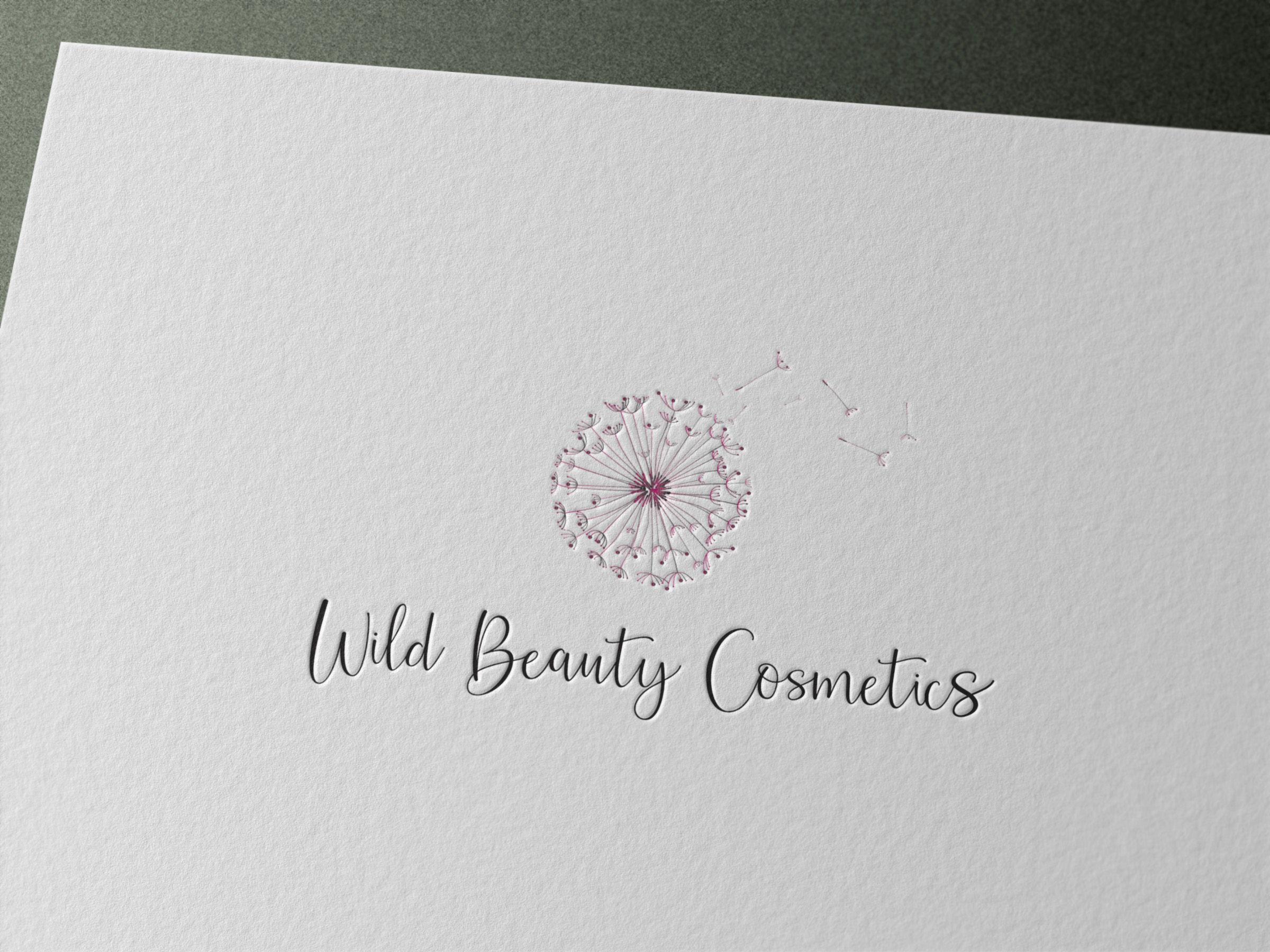 Logo Design by Whipple Web Design for Wild Beauty Cosmetics  | Design #21718613