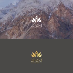 Logo Design by umesh mahale for aham yoga | Design #21729969