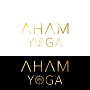 Logo Design by Samantha Ward Design for aham yoga | Design: #21746072