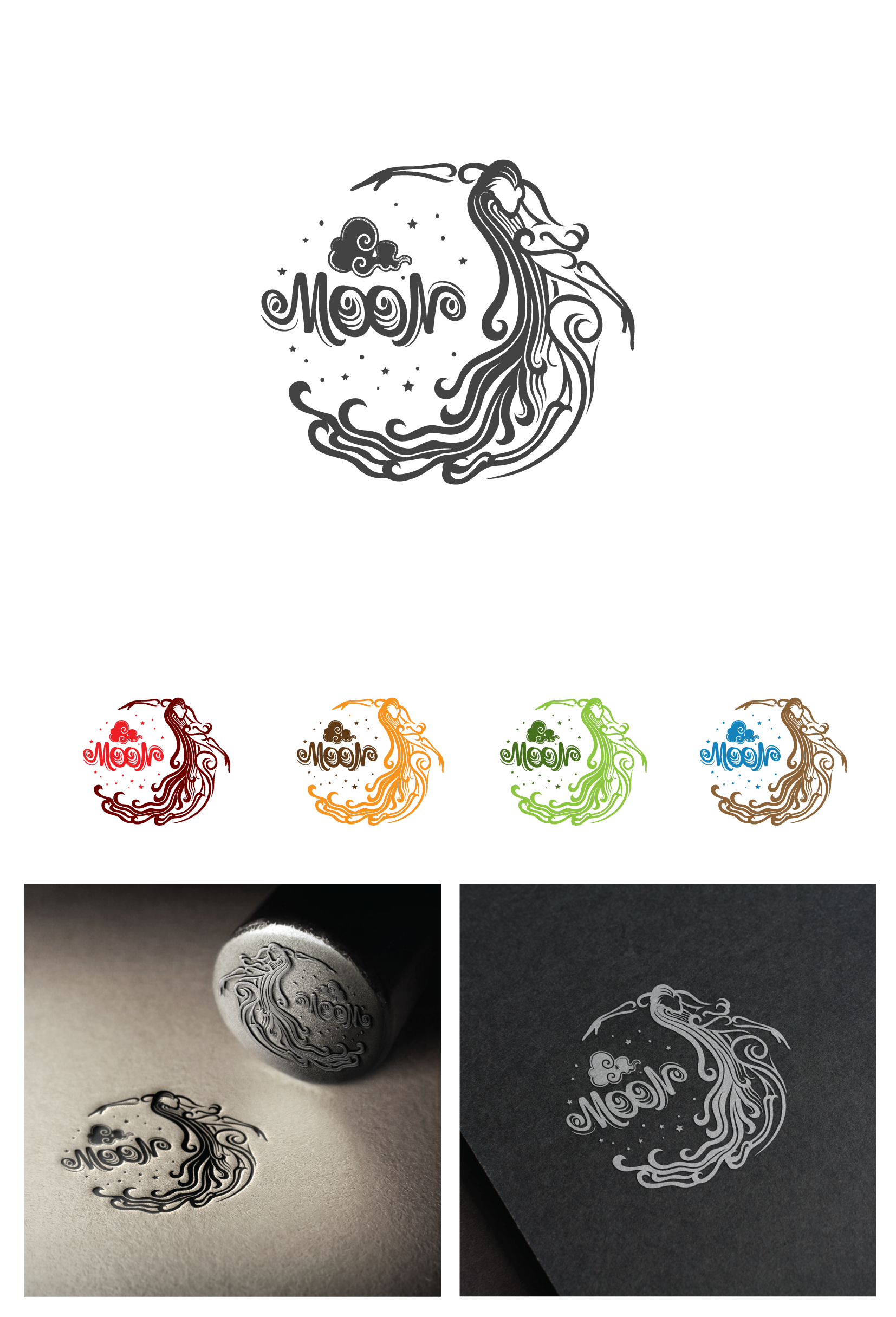 Logo Design by Mosa Abo swelem for Théâtre de la Lune | Design #21706485