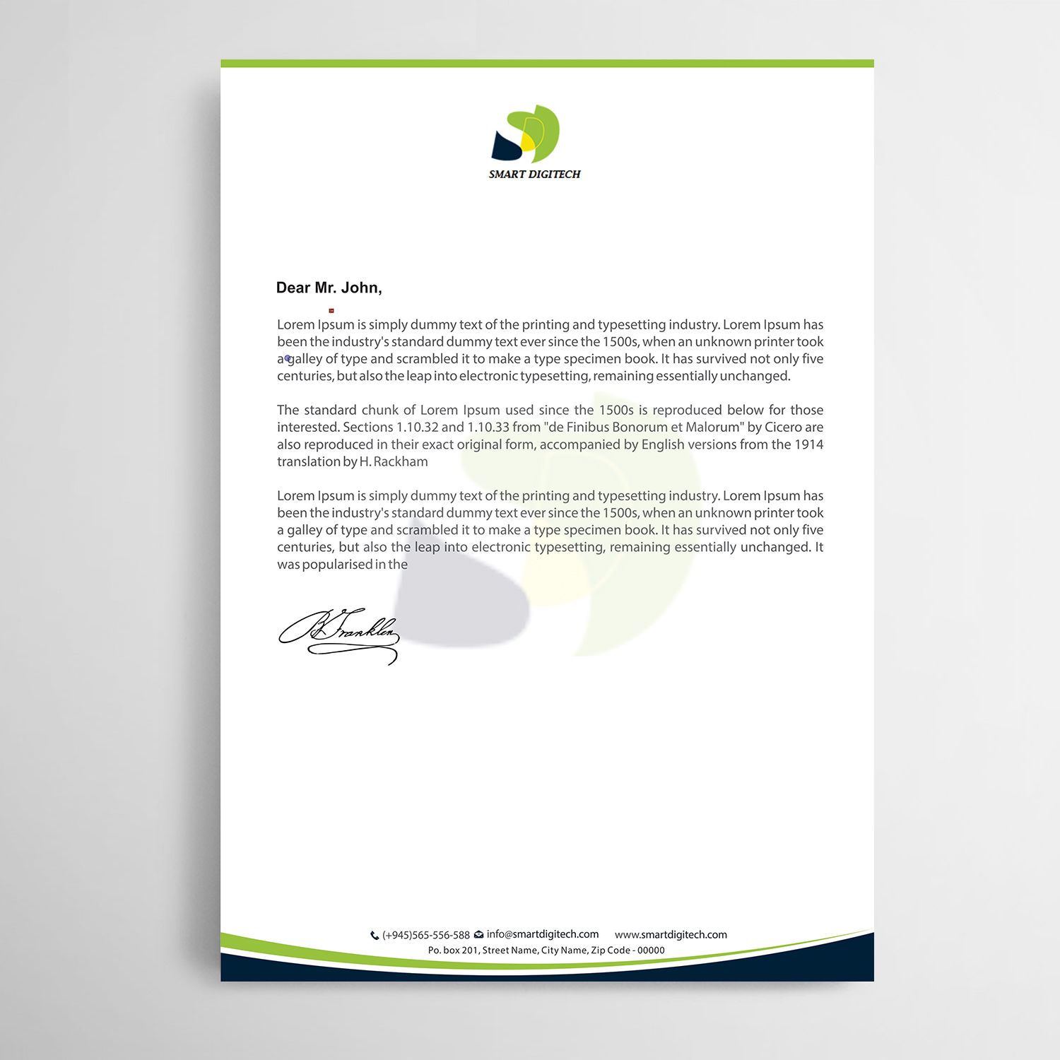 Briefkopf-Design von Infinitive Technology für dieses Projekt | Design #21735698
