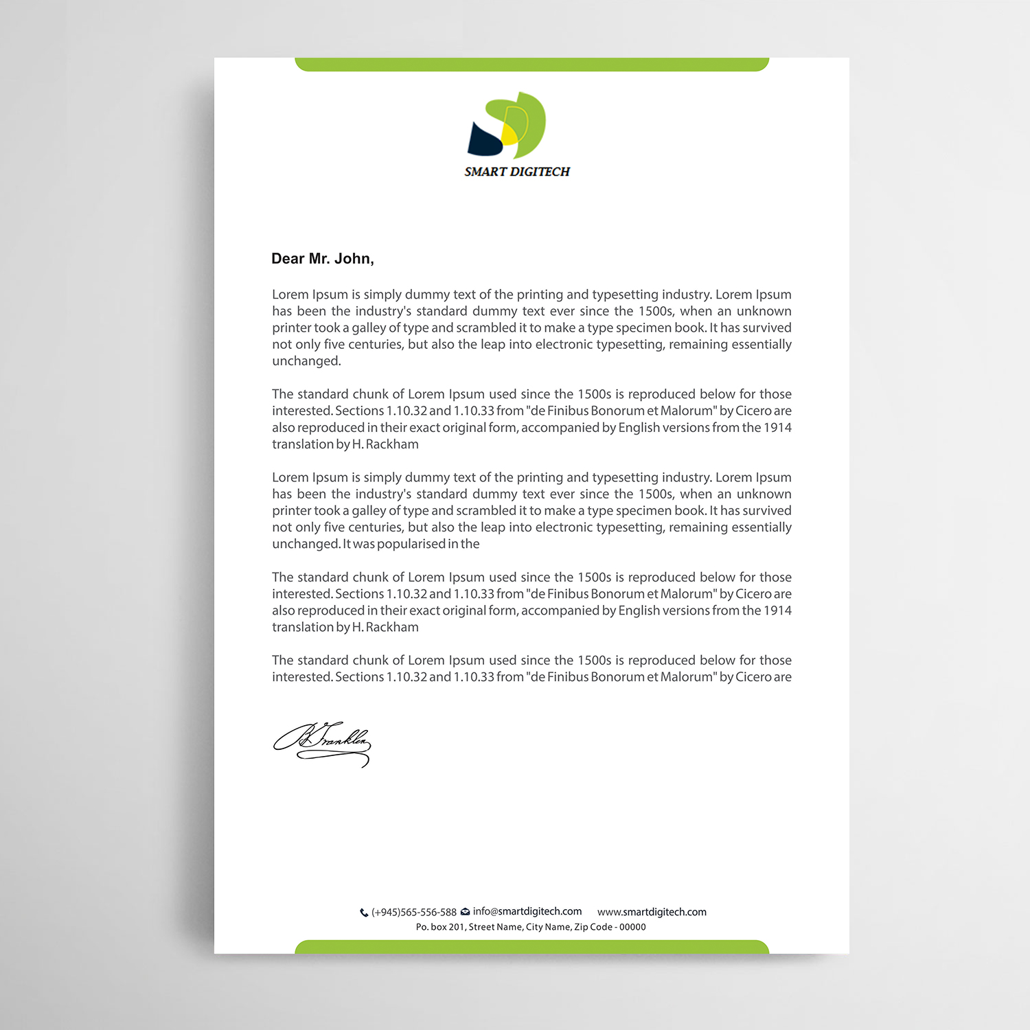 Briefkopf-Design von Infinitive Technology für dieses Projekt | Design #21735701