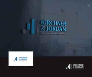 Kirchner & Jordan Certified Public Accountants | Diseño de Logo por D_Mantra