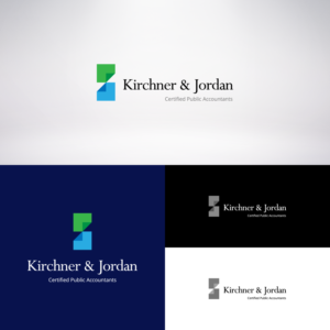 Kirchner & Jordan Certified Public Accountants | Logo Design by Rodrigo Porfiro