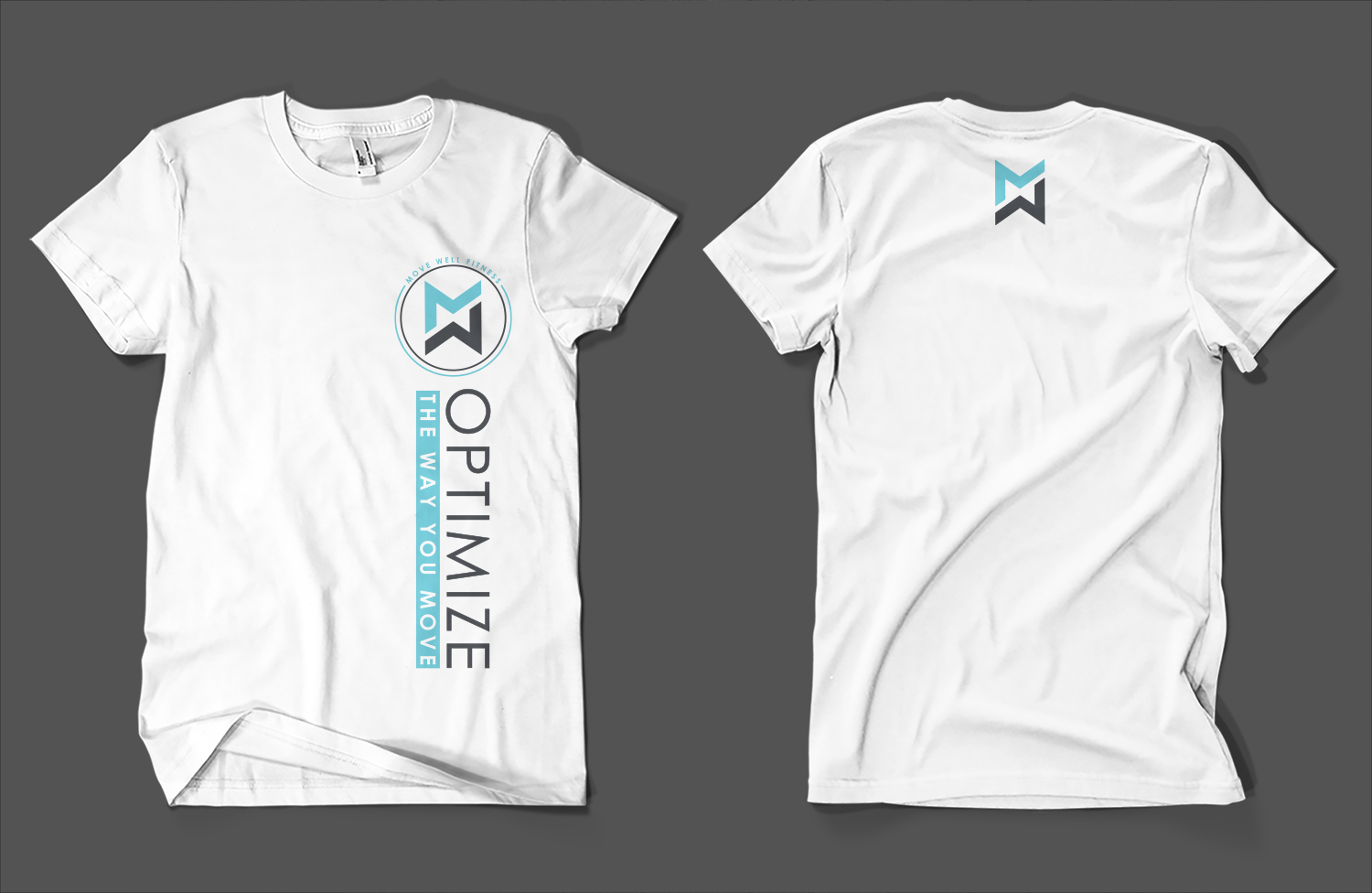 T-shirt Design by Barney Stinson for Move Well Fitness | Design #21713845