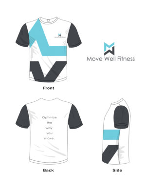 T-shirt Design by andreasam for Move Well Fitness | Design: #21723028