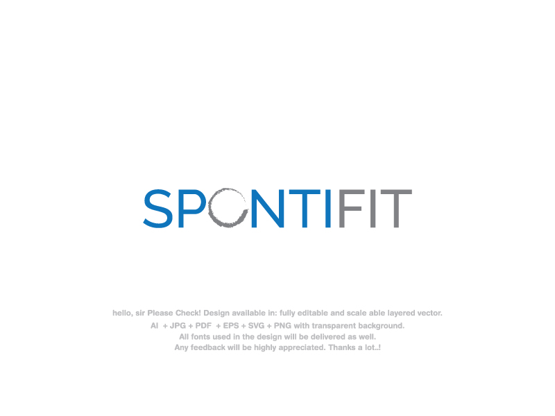 Logo Design by Rixes tay for Spontifit Bartosch Hinz Schilling GbR | Design #21716249