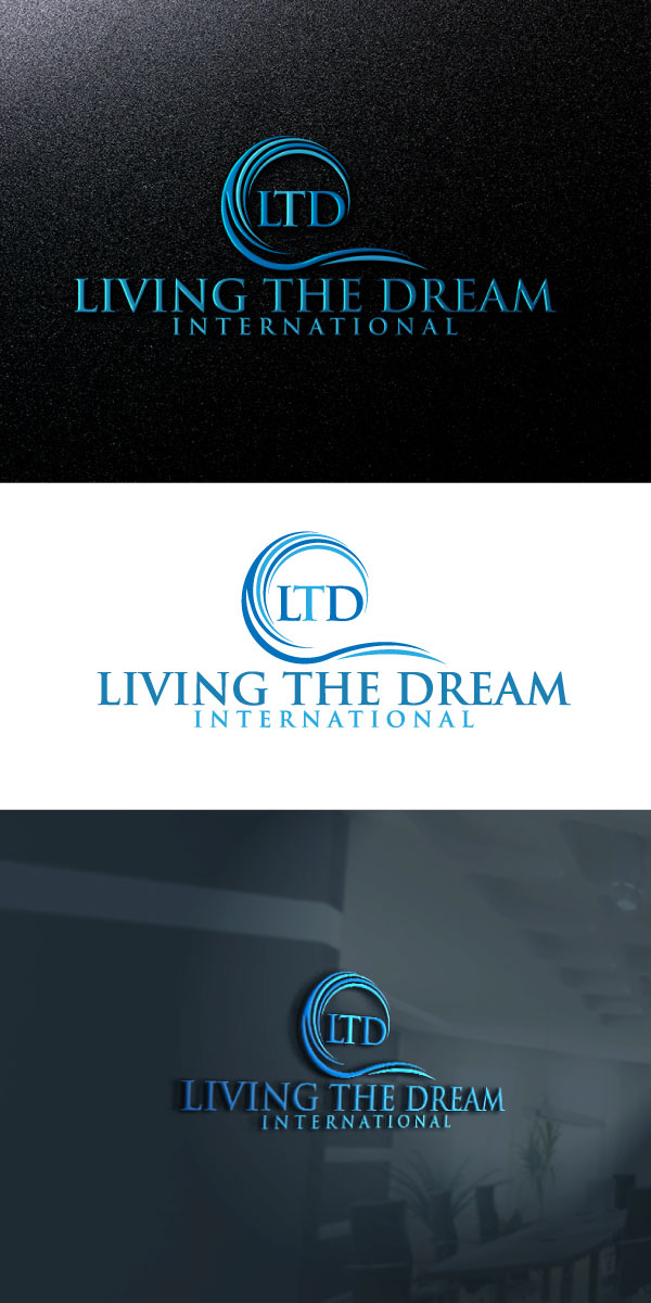 Logo Design by bahar it for Living the Dream International | Design: #21722459