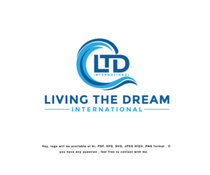 Logo Design by Design Solving for Living the Dream International | Design: #21718028
