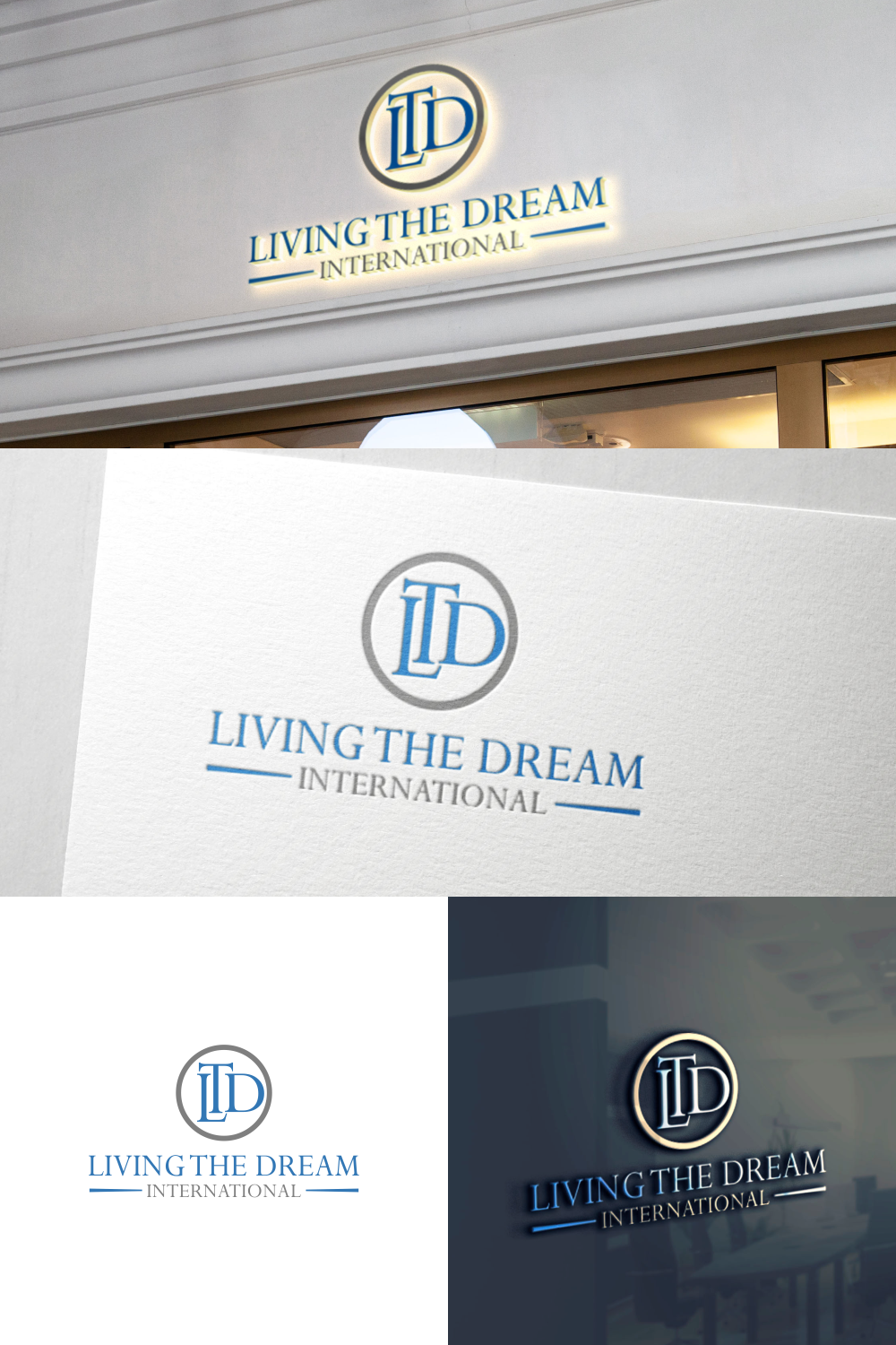 Diseño de Logo por laba tiada henti para Living the Dream International | Diseño #21715251