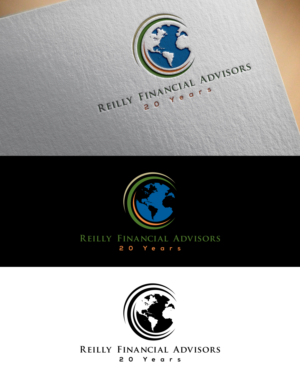 RFA OR Reilly Financial Advisors 20 Years | Logo Design by siti MWDesign