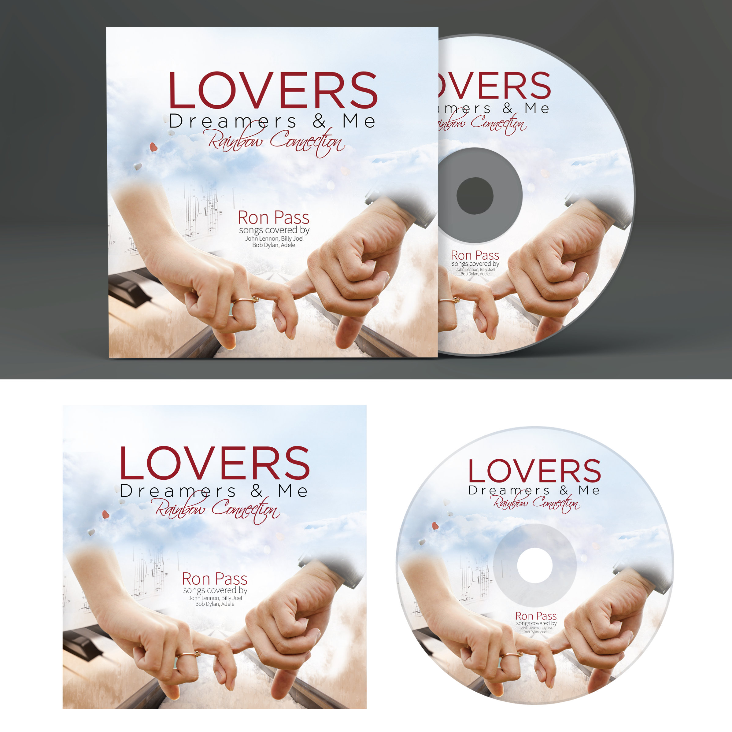 Colorful, Elegant, Music Download CD Cover Design for a Company by ...