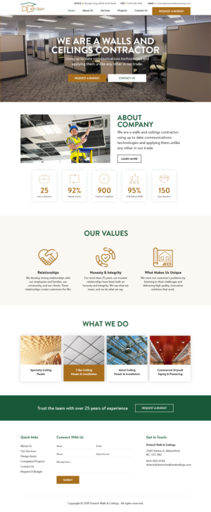 Diseño Web por dribbble para este proyecto | Diseño #21764535
