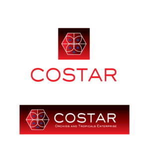 Costar or Costar Orchids and Tropicals Enterprise | Logo Design by Samantha Ward Design
